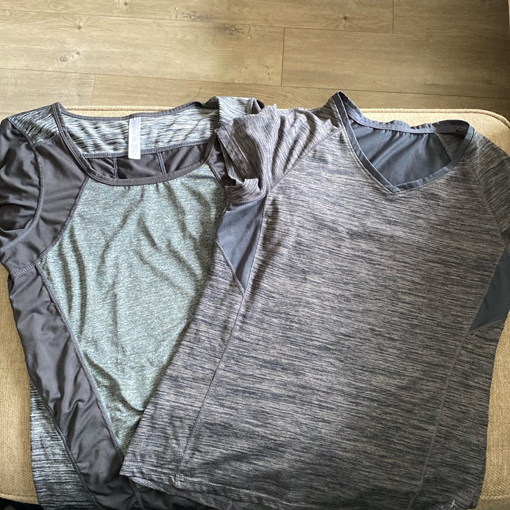 KYODAN grey Heather athletic tee S lot set